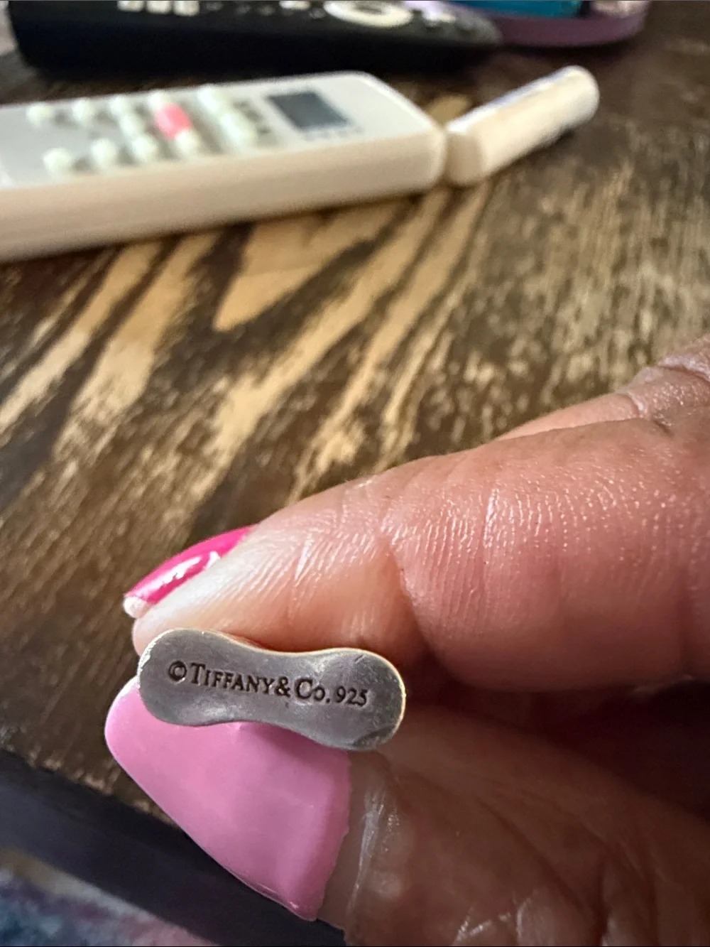 Tiffany & Co. Sterling Silver Padlock Charm - Silver